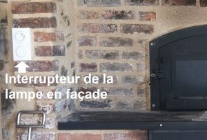 Tutoriel Intégrer une lampe à l’intérieur d’un four à bois