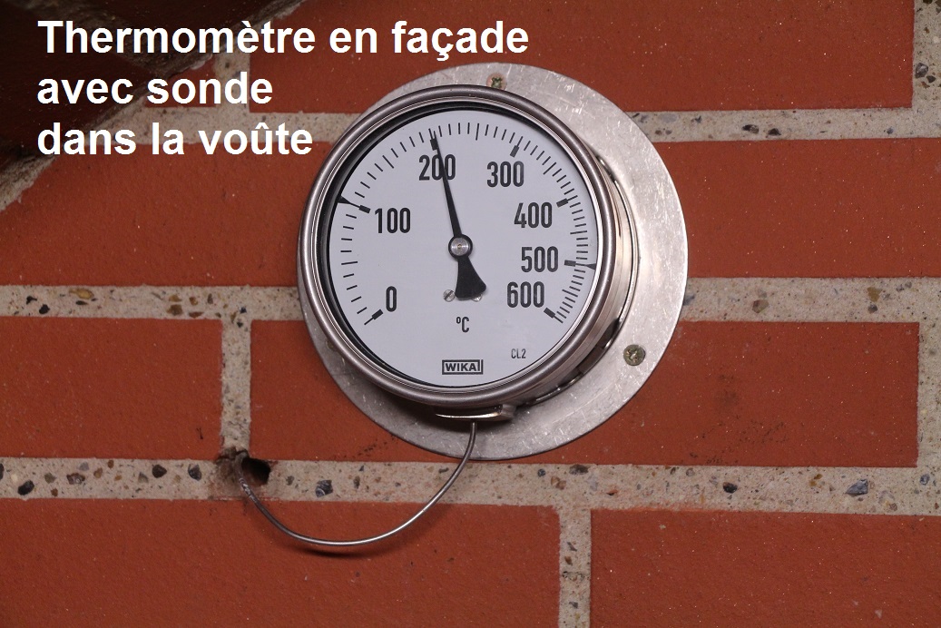 Tutoriel Mettre en place un thermomètre sur un four à bois